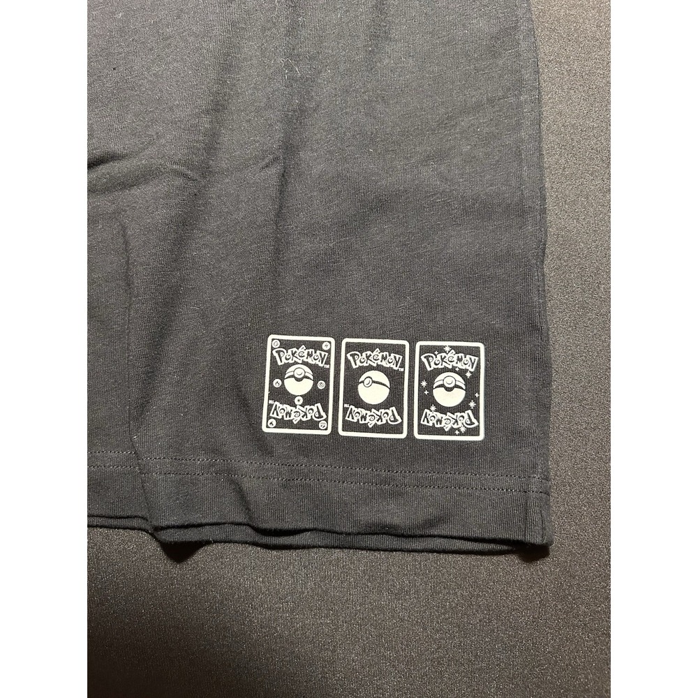 Uniqlo UT Pokemon Pikachu T-Shirt Black Graphic Anime Rare Mens L - Picture 3 of 6